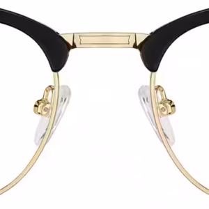 Black Bravo Browline Glasses #195421